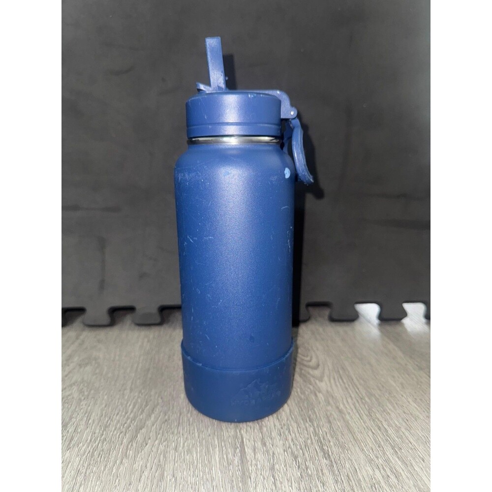 Hydrapeak Sport 26 oz Stainless Steel Insulated Bottle w/ Bonus Chug Lid Blue